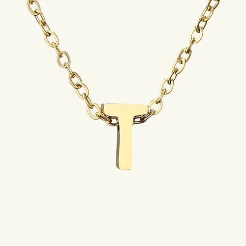 Single Letter Necklace