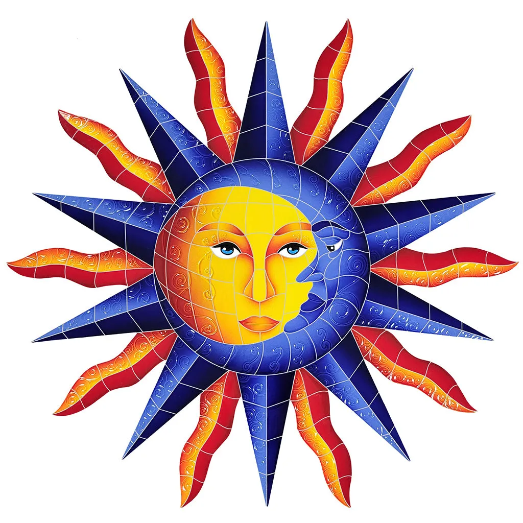 Sun & Moon - Pool Mosaic