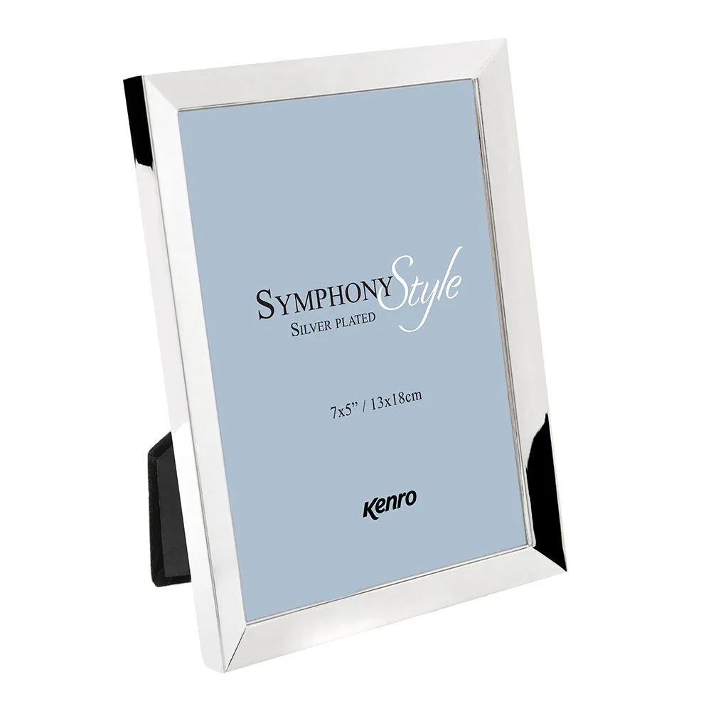 Symphony Style Silver Plated Photo Frames