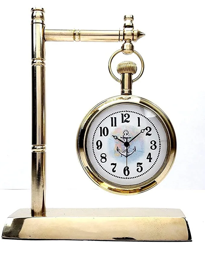 Table Watch Antique Style Vintage Look Table Clock