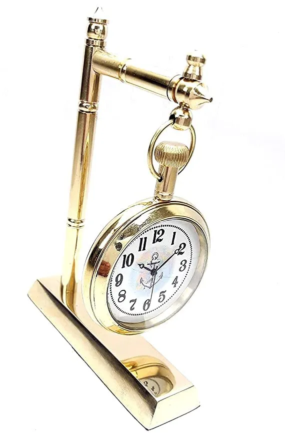 Table Watch Antique Style Vintage Look Table Clock