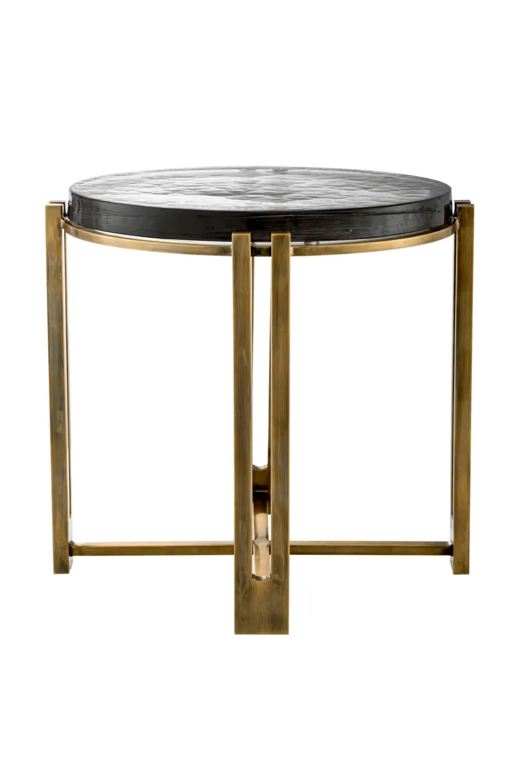 Vintage Glass Side Table | Eichholtz Claremont