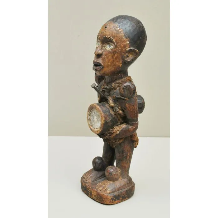 Yombe Nkondi Anti Sorcery Power Figure, DRC Congo #140