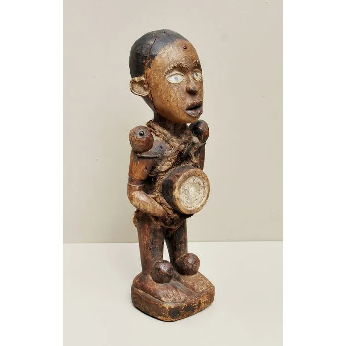 Yombe Nkondi Anti Sorcery Power Figure, DRC Congo #140