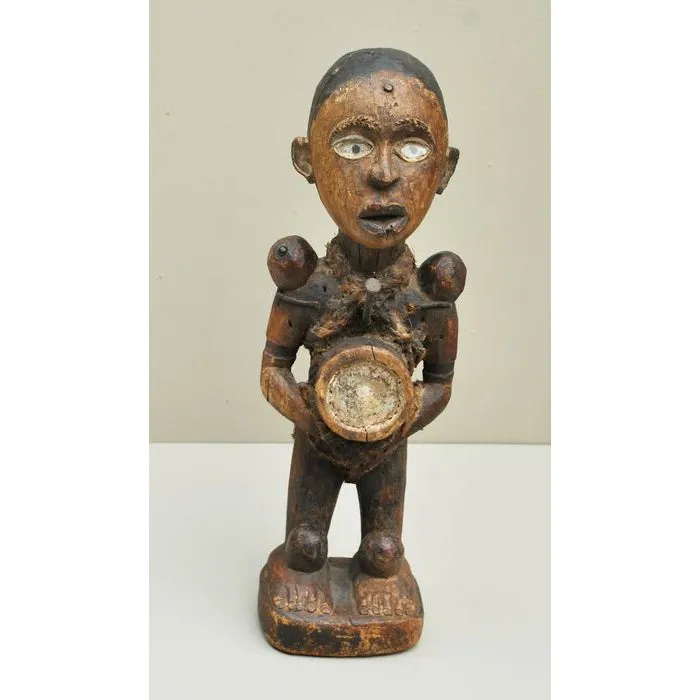 Yombe Nkondi Anti Sorcery Power Figure, DRC Congo #140